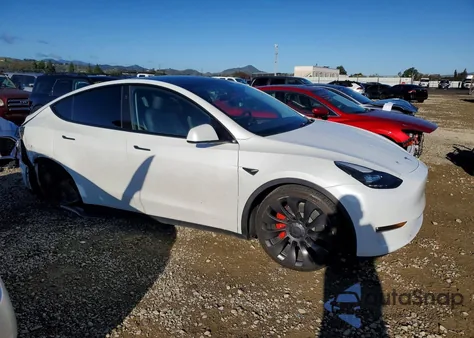 2023 Tesla Model Y z USA, uszkodzony, nr VIN 7SAYGDEF0PF829278